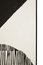 Black and White Abstract Hand Painted Wall Art | Astratto