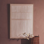 Natural Textured Canvas Wall Art | Astratto
