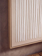 Natural Textured Canvas Wall Art | Astratto