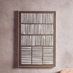 Green and Natural Textured Canvas Wall Art | Astratto