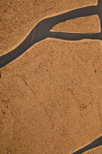 Set of 2 Brown and Black Textured Wall Art | Astratto