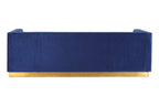 3 Seater Deep Blue Sofa | Opal