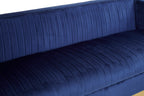 3 Seater Deep Blue Sofa | Opal
