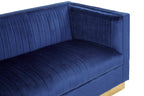 3 Seater Deep Blue Sofa | Opal