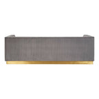 3 Seater Grey Sofa | Opal