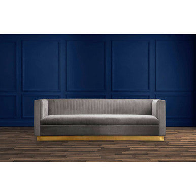 3 Seater Grey Sofa, Opal