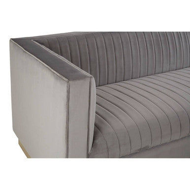 3 Seater Grey Sofa | Opal