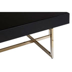 Ragusa Black Mirrored Glass Coffee Table