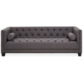 3 Seater Grey Fabric Sofa | Surina