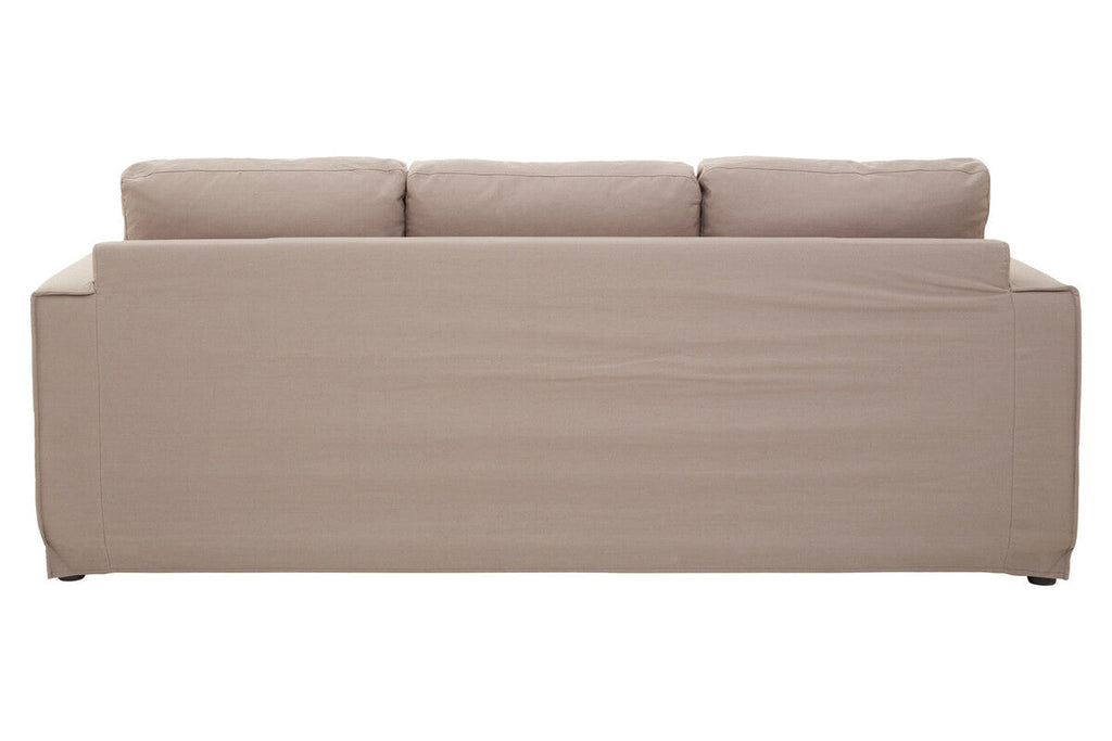 3 Seater Grey Fabric Sofa | Menton