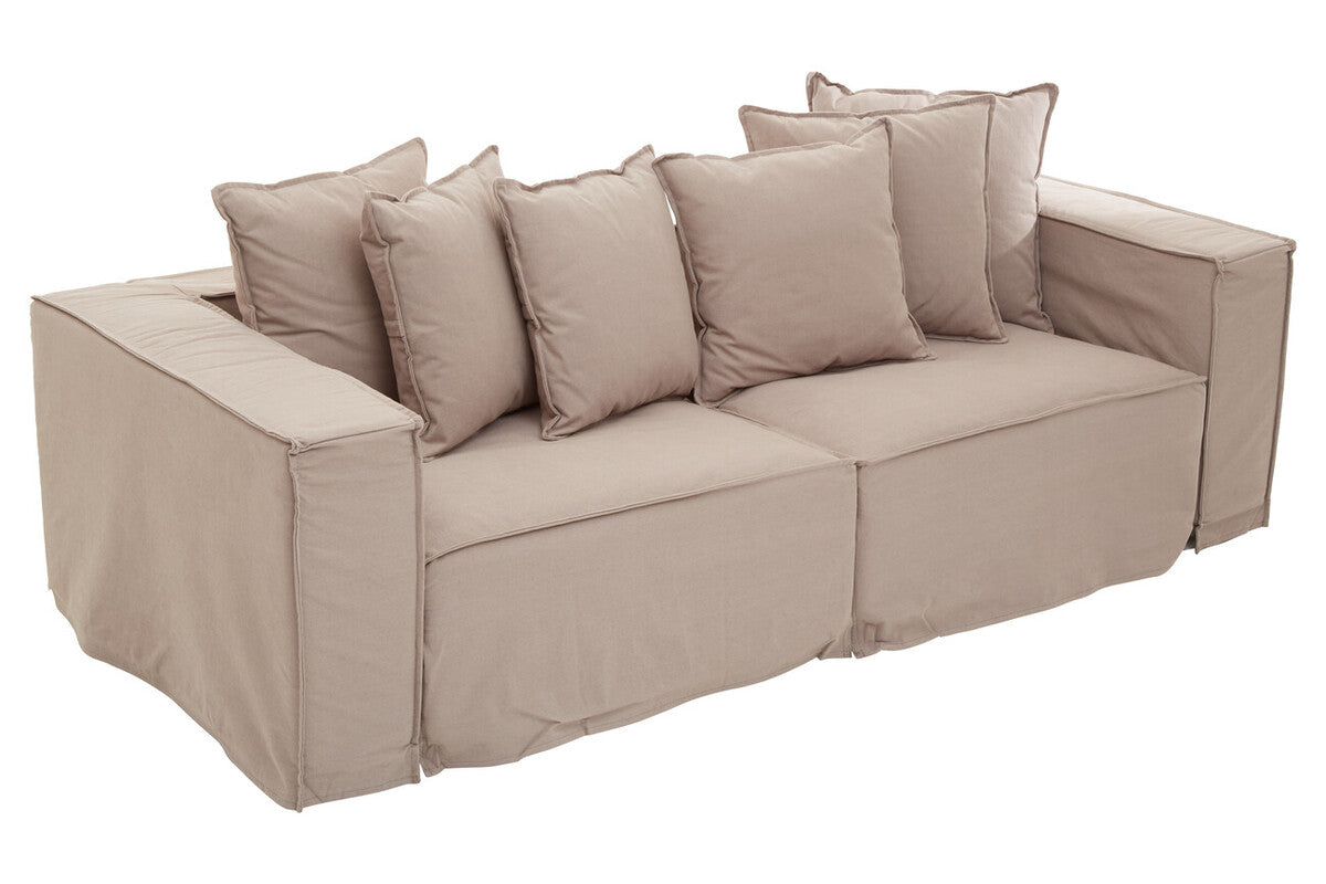 3 Seater Grey Sofa, Marseille