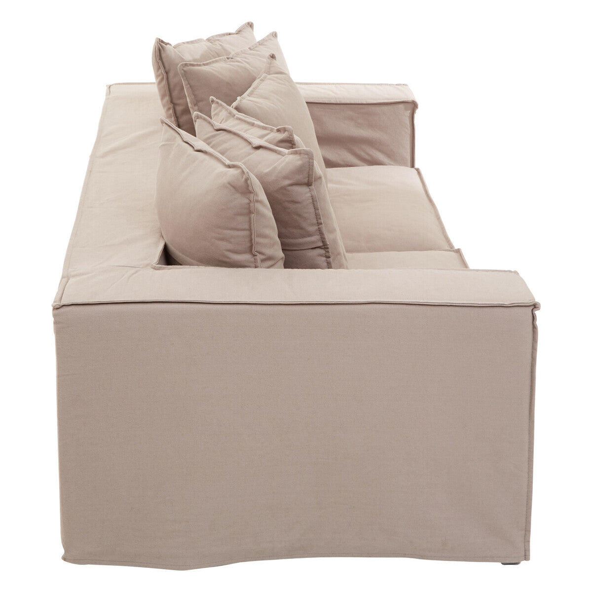 3 Seater Grey Sofa, Marseille