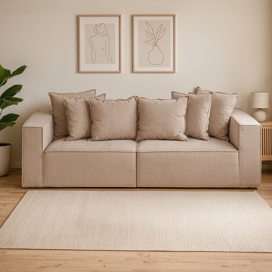 3 Seater Grey Sofa | Marseille