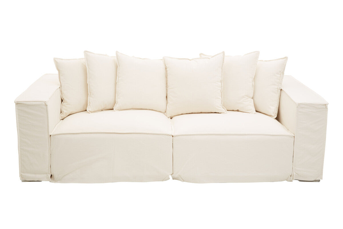 3 Seater Cream Sofa, Marseille