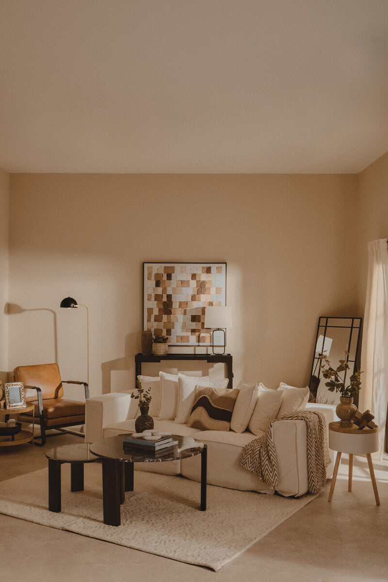3 Seater Cream Sofa | Marseille