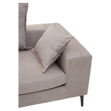 3 Seater Grey Sofa, Avignon