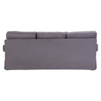 3 Seater Grey Velvet Sofa, Ralph