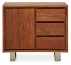 Simla Acacia Wood 1 Door and 3 Drawer Sideboard