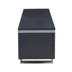 Genoa Grey High Gloss Finish Media Unit