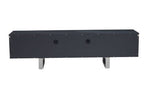 Genoa Grey High Gloss Finish Media Unit