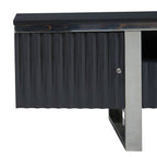 Genoa Grey High Gloss Finish Media Unit