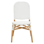 Manado Natural and White Rattan Dining Chair