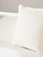3 Seater Cream Linen Sofa | Ozzano