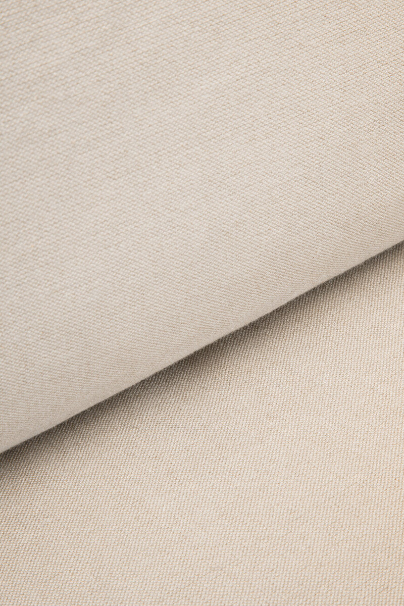 3 Seater Cream  Right Chaise Sofa, Comfee