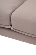 3 Seater Grey Right Chaise Sofa, Comfee