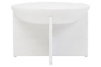 Walsa Whitewash Mango Wood Round Coffee Table