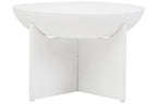 Walsa Whitewash Mango Wood Round Coffee Table