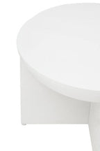 Walsa Whitewash Mango Wood Round Coffee Table