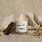 60th Birthday Candle - Luxury Vanilla Soy 220g | 60th Birthday Gift