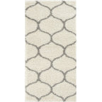Moroccan Ivory Shaggy Rug | 600