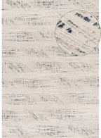 Carmel Cream-Blue Abstract Rug | 6030