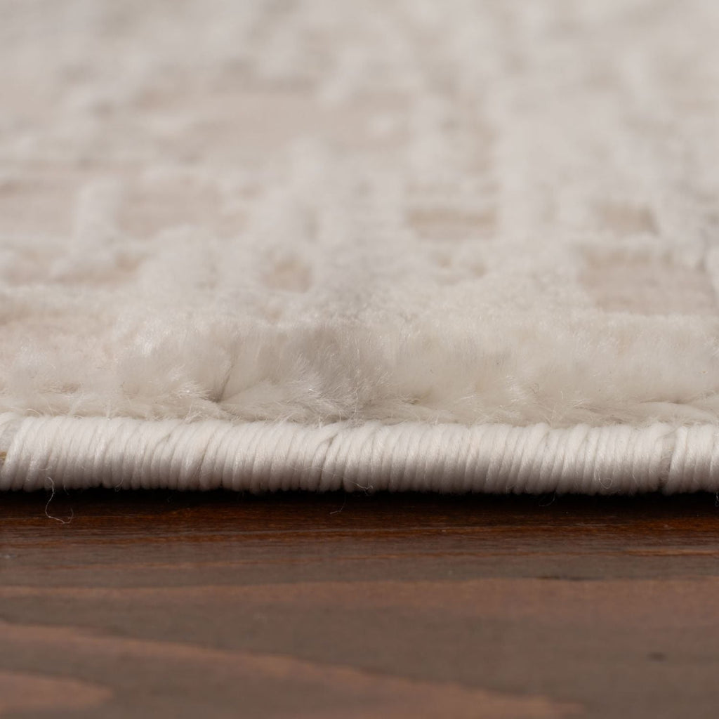Carmel Cream-Grey Abstract Rug | 6030