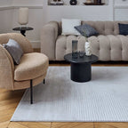 Carmel Grey-Cream Geometric Rug | 6050