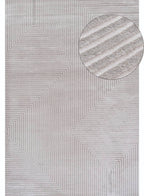 Carmel Grey-Cream Geometric Rug | 6050