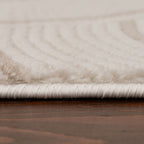 Carmel Cream-Beige Geometric Rug | 6070