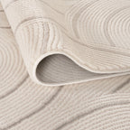 Carmel Cream-Grey Geometric Rug | 6070