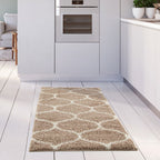 Moroccan Beige Shaggy Rug | 620