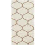 Moroccan Ivory Shaggy Rug | 630