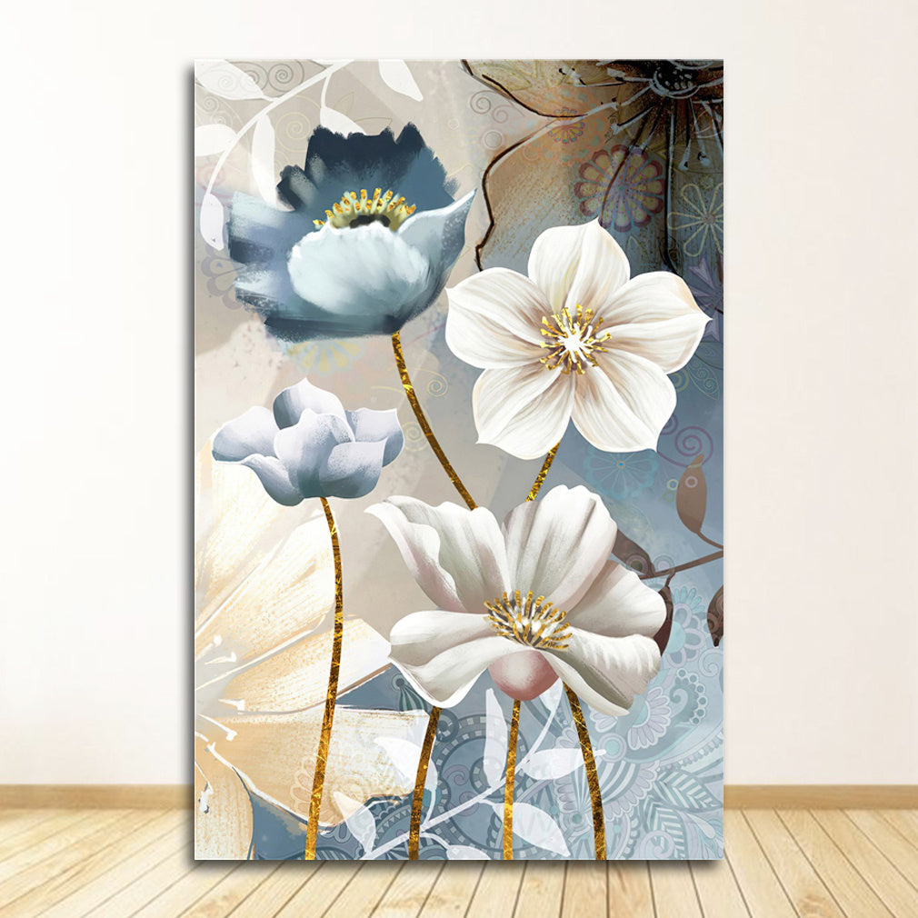 Living Room Decorated Canvas Painting