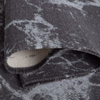 Washable Rug Carina Dark Grey | 6952D