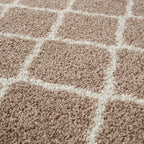 Moroccan Beige Shaggy Rug | 720