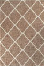 Moroccan Beige Shaggy Rug | 720