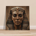 Egyptian Pharaoh Wall Art – Ancient Inspired Digtial Print