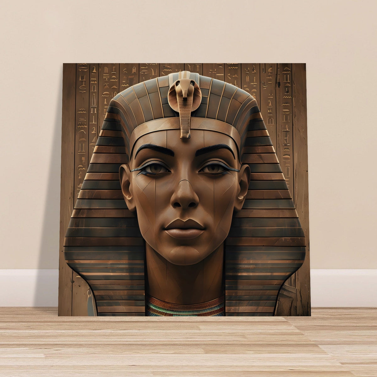 Egyptian Pharaoh Wall Art – Ancient Inspired Digtial Print
