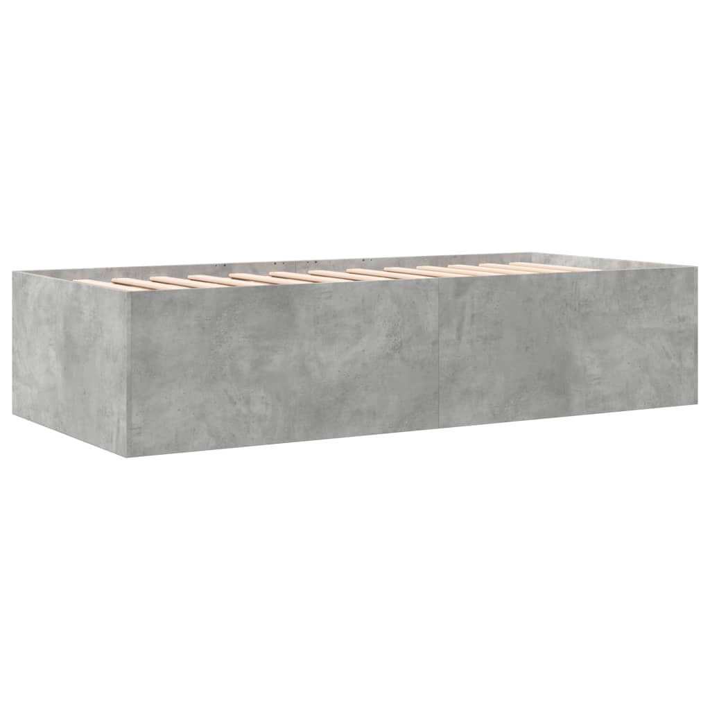 Modern Wooden 2-in-1 Single Size 90cm Daybed With 6 Storage Drawers Wood Sofa Beds