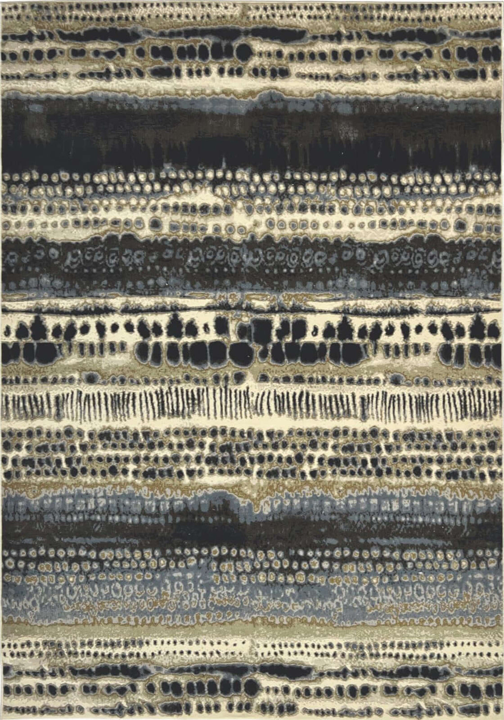 Batik Multicolour Abstract Rug